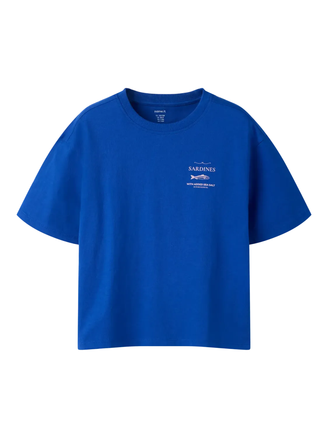 KIDS shirt - HALFRIDA - blauw