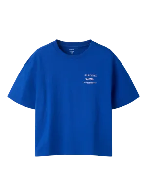 KIDS shirt - HALFRIDA - blauw