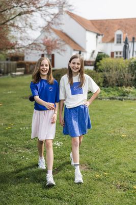 KIDS shirt - HALFRIDA - blauw