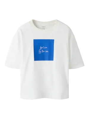 KIDS shirt - HALFRIDA - wit