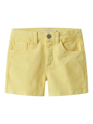 KIDS jeansshort - ROSE - MOMFIT geel KIDS jeansshort - ROSE - MOMFIT geel