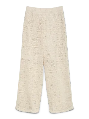 KIDS broek - MAYA - ruitjes dessin beige KIDS broek - MAYA - ruitjes dessin beige