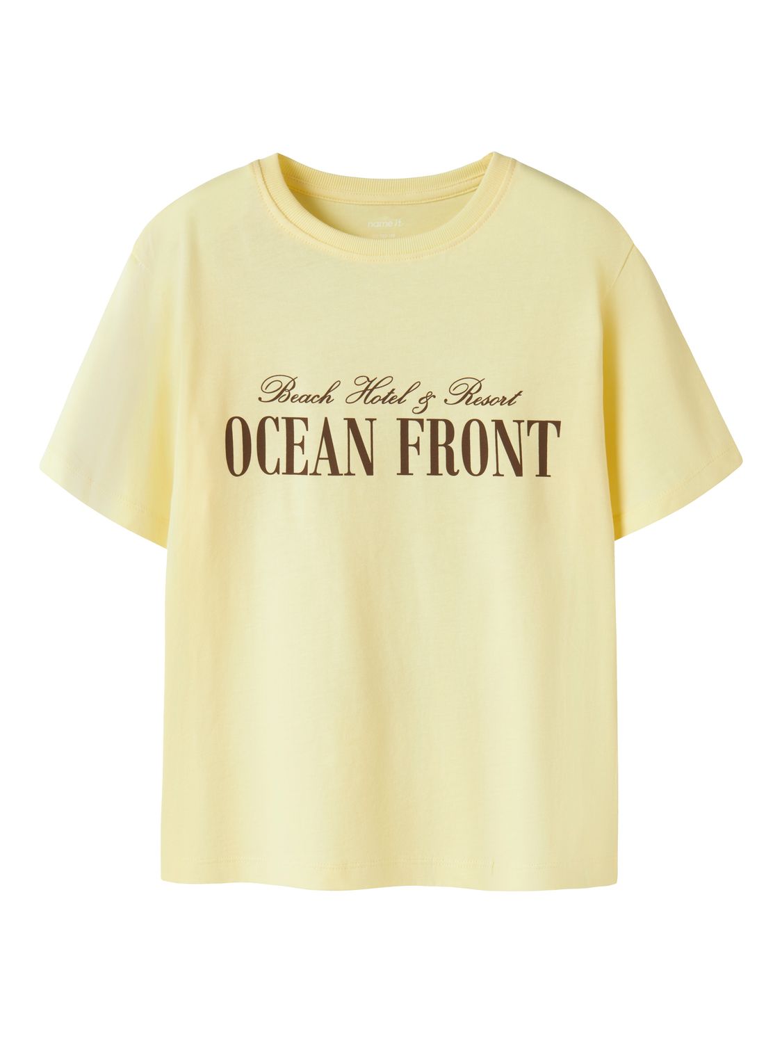 KIDS t-shirt - HASLO - geel