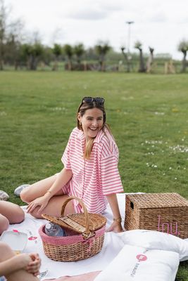 Short spons - KAY - roze/rood