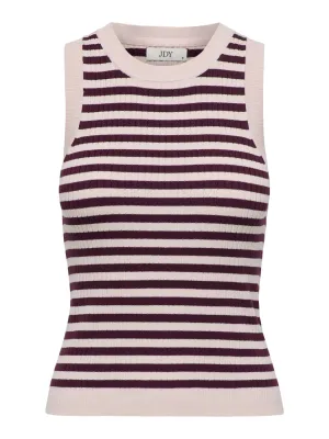 Top - AYA - streepjes roze