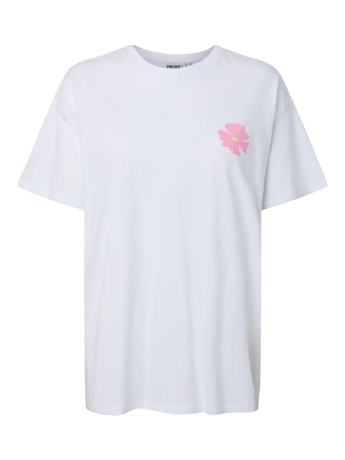 Oversized T-shirt - ALIFI - wit