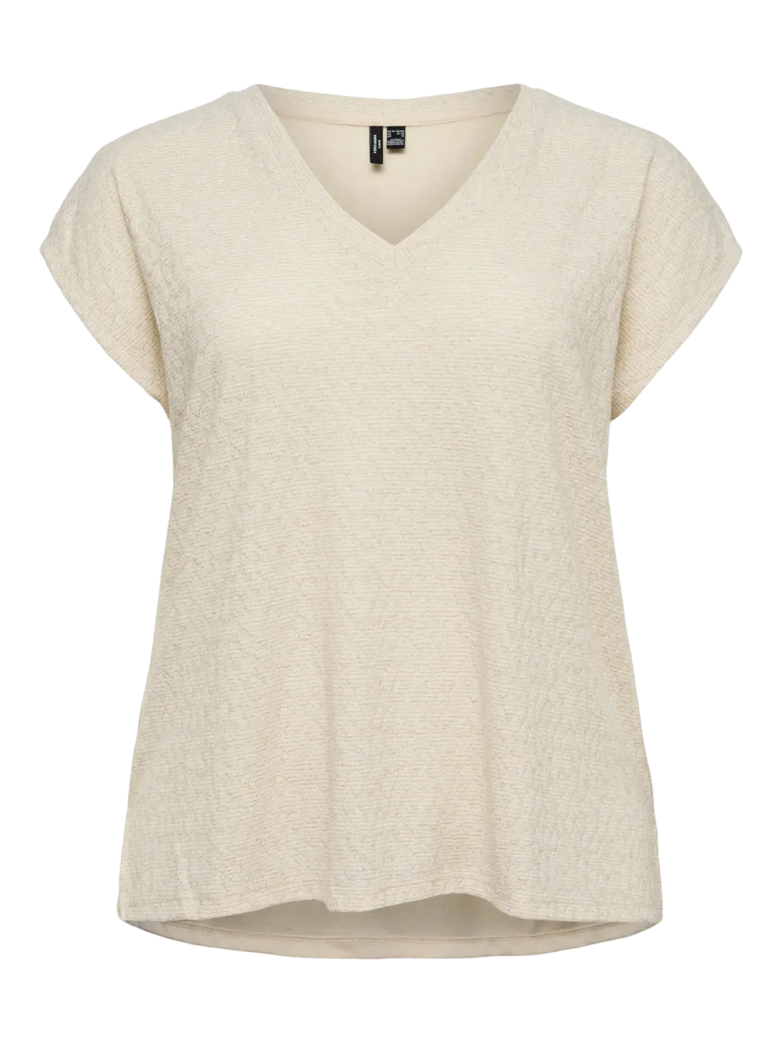 + Top / shirt - KIMMIE - ecru/goud