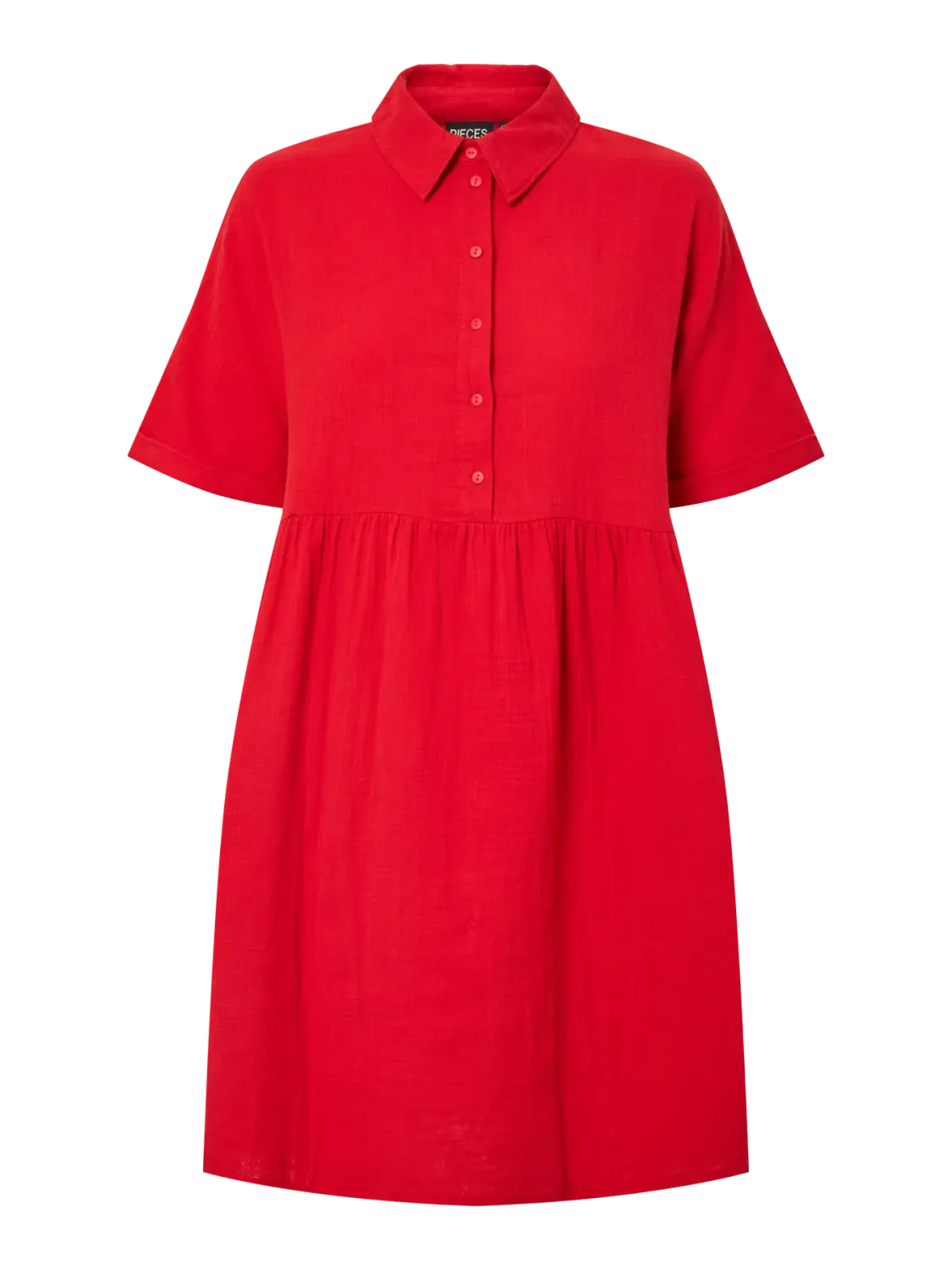 Jurk in tetra - SASTINA - rood