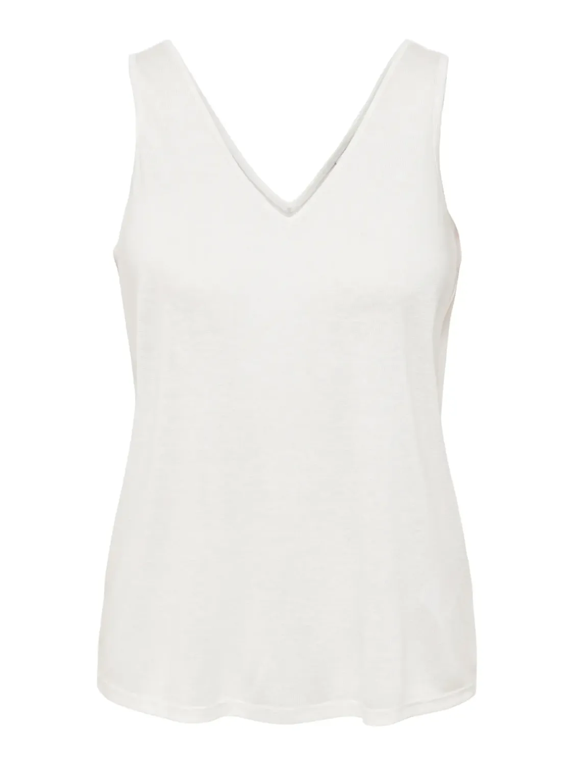 Losse tanktop - FAUSTINA - wit