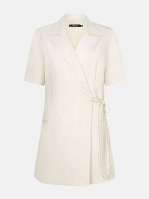 Blazer jurk YDENCE - HAZEL - ecru