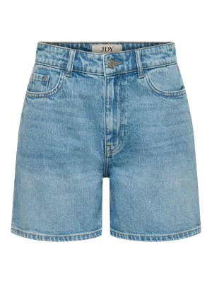 Jeans short - LARISA - light blue denim
