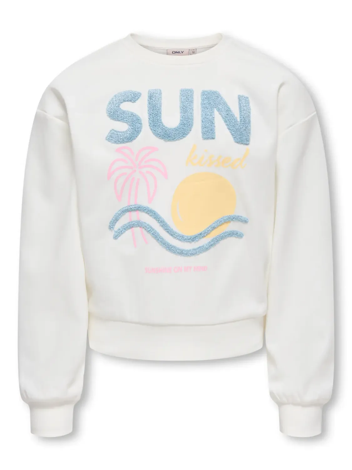 KIDS sweater - TERRA - wit