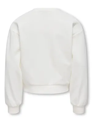 KIDS sweater - TERRA - wit