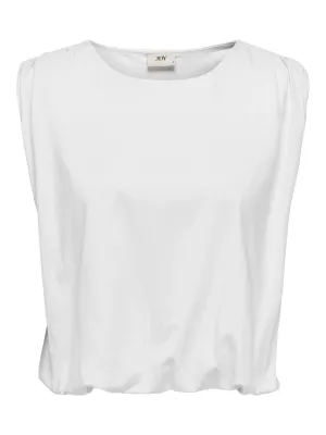 Balloon shirt - MARA - wit