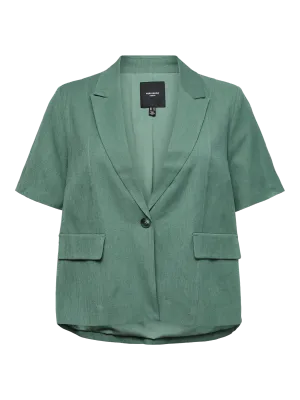 + blazer met korte mouw - MALA - groen