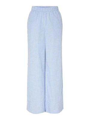 Wijde broek - BIBBY - vichy