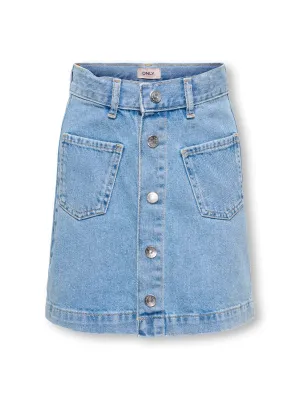 KIDS jeans rok - AMAZING - light blue denim KIDS jeans rok - AMAZING - light blue denim