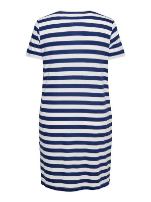 + Jurk shirtjurk - ANITA - gestreept