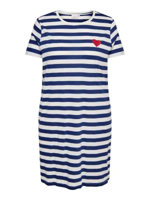 + Jurk shirtjurk - ANITA - gestreept