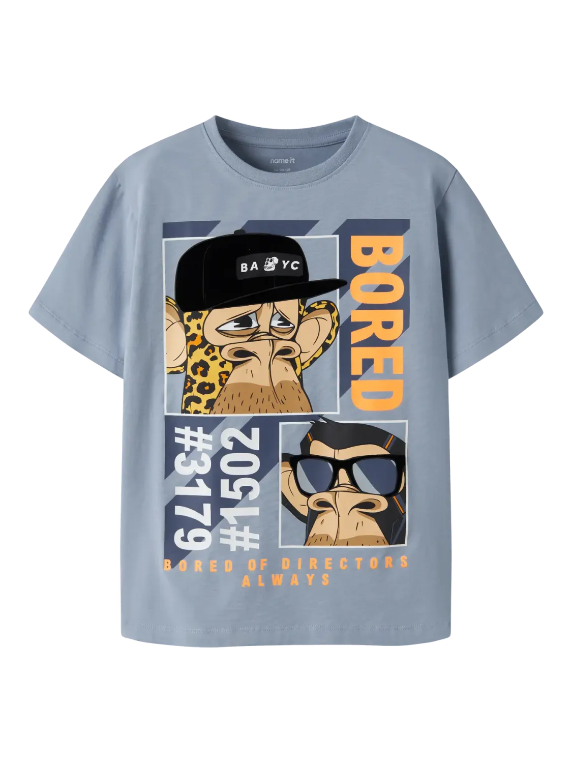 KIDS shirt - MASTER - blauw KIDS shirt - MASTER - blauw