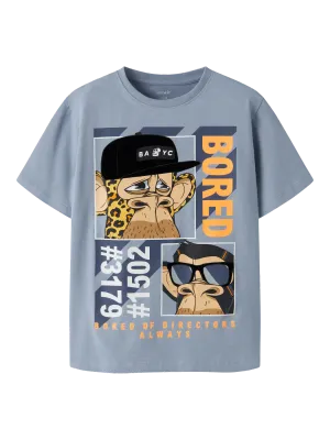 KIDS shirt - MASTER - blauw KIDS shirt - MASTER - blauw