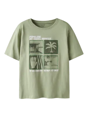 KIDS t-shirt - JOEL - groen KIDS t-shirt - JOEL - groen