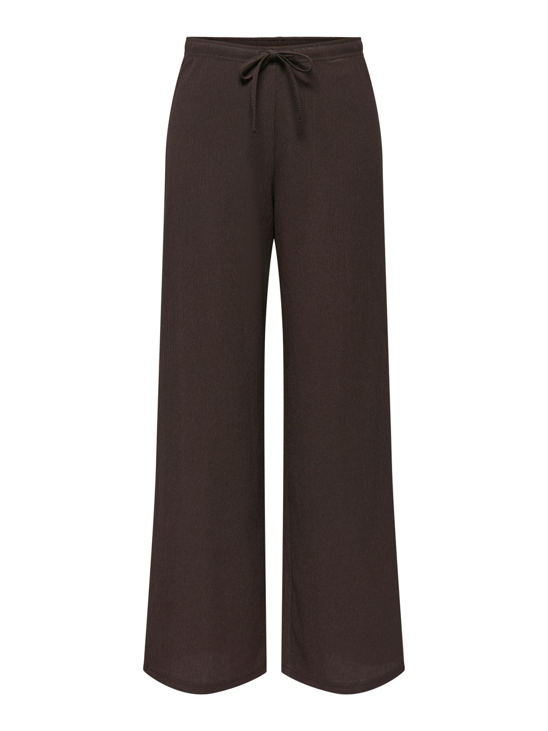 Wijde lange broek - DEBBIE - bruin