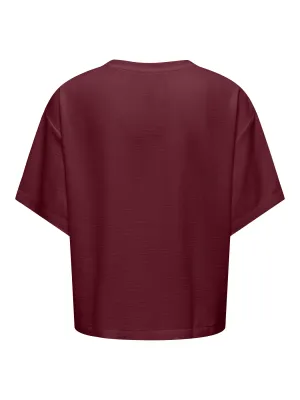 Top / shirt - AYA - bordeaux