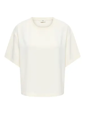 Top / shirt - AYA - ecru