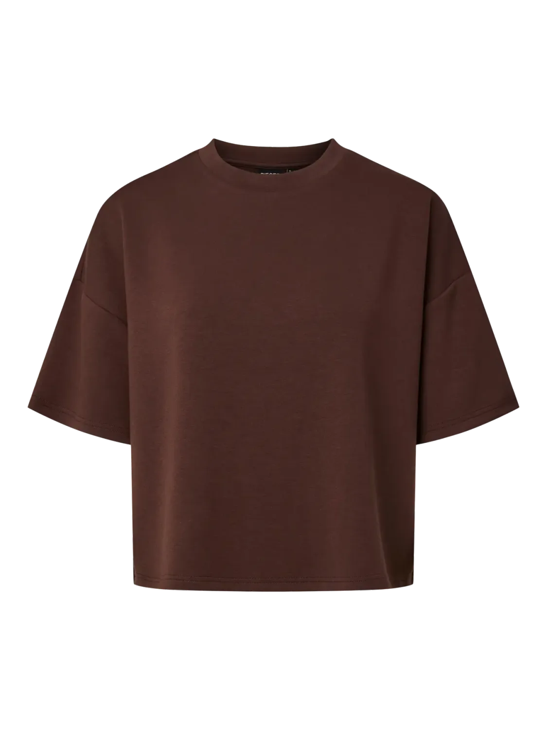 Sweater top / sweater met korte mouw - POLLY - bruin