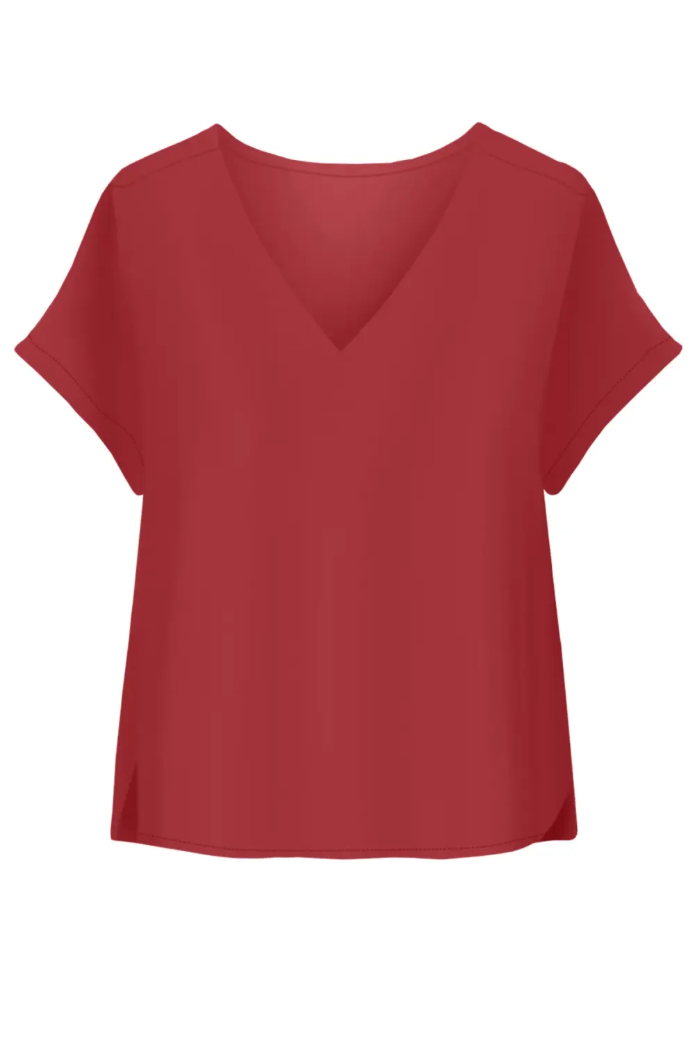+ Top / blouse - BELLY MIKASI - brick red + Top / blouse - BELLY MIKASI - brick red