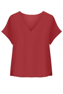 + Top / blouse - BELLY MIKASI - brick red + Top / blouse - BELLY MIKASI - brick red
