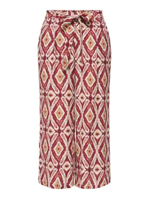 + Broek / culotte - MIKASI - brick red abstract + Broek / culotte - MIKASI - brick red abstract