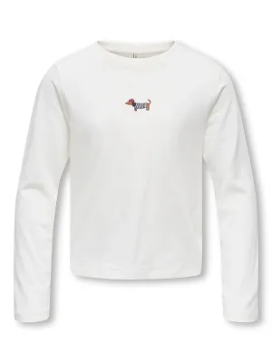 KIDS shirt met lange mouw - REX - hond KIDS shirt met lange mouw - REX - hond