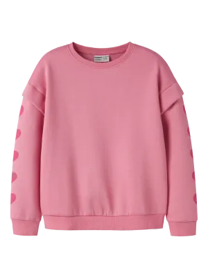 KIDS sweater - LIMONNA - roze KIDS sweater - LIMONNA - roze