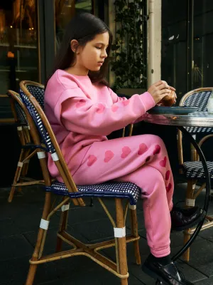 KIDS sweater - LIMONNA - roze