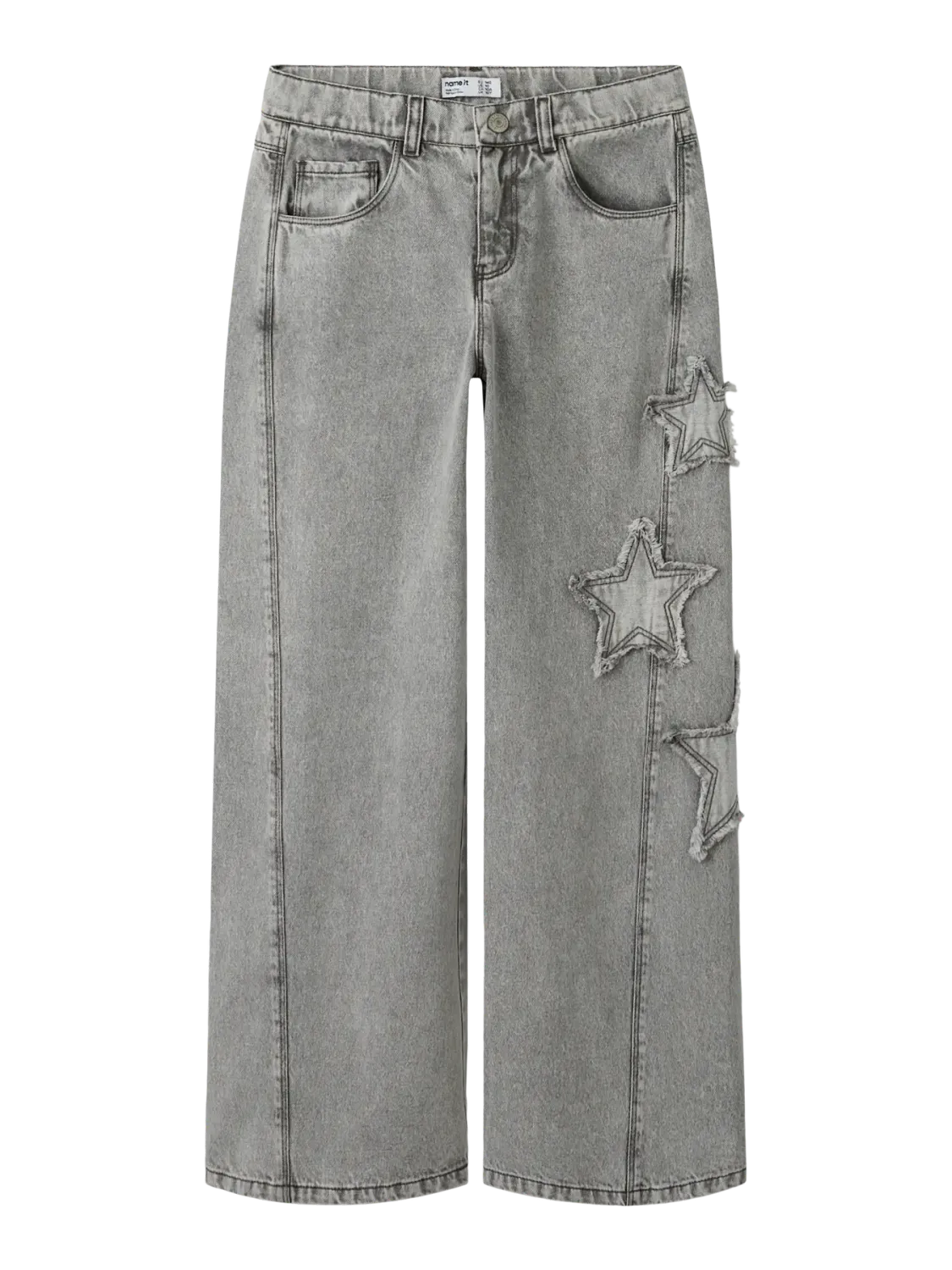 KIDS Wijde skater jeans - BELLA - sterren KIDS Wijde skater jeans - BELLA - sterren