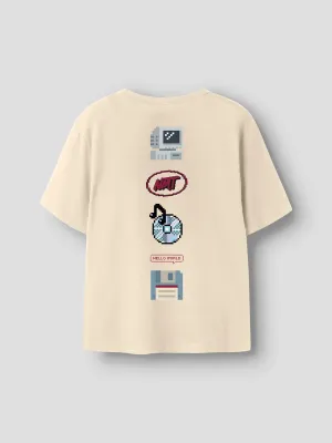 KIDS shirt - LINK - wit