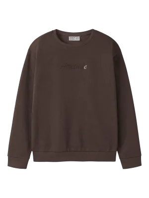 KIDS sweater - NILAN - donker bruin KIDS sweater - NILAN - donker bruin