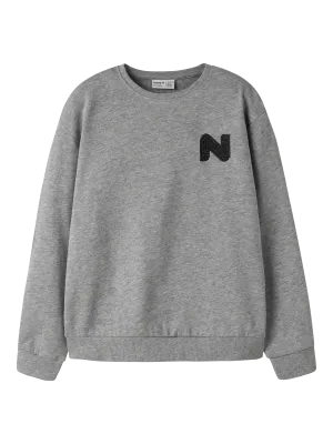 KIDS sweater - NILAN - grijs KIDS sweater - NILAN - grijs