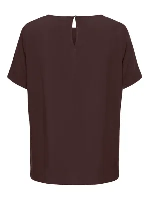 + Blouse - VICA - coffee bean