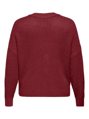 + Gilet / vest - CAROL - bordeaux