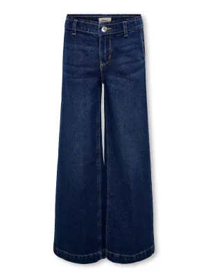 KIDS Wijde jeans - COMET - dark blue denim KIDS Wijde jeans - COMET - dark blue denim