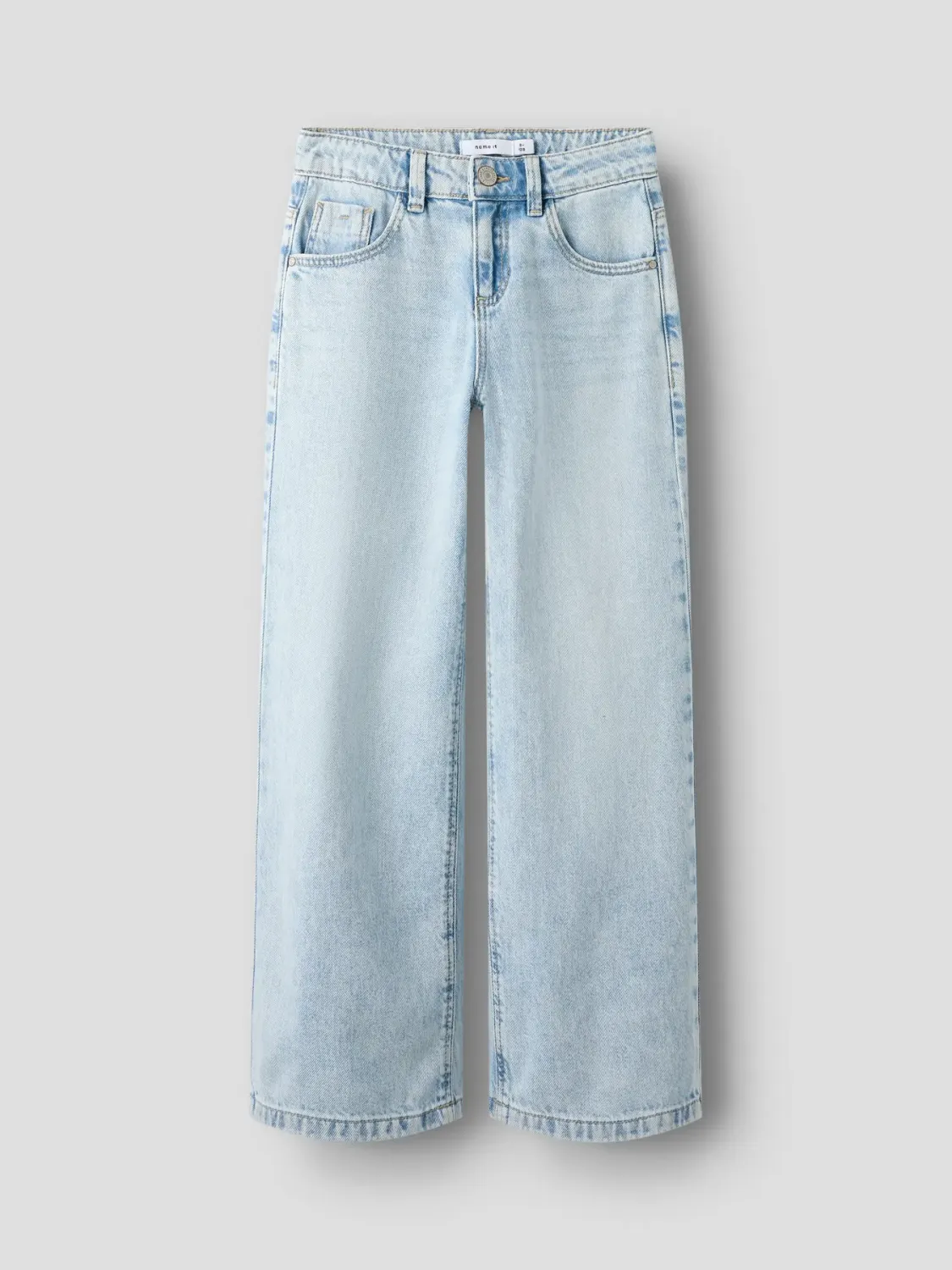 KIDS Wijde jeans - ROSE - light blue denim KIDS Wijde jeans - ROSE - light blue denim