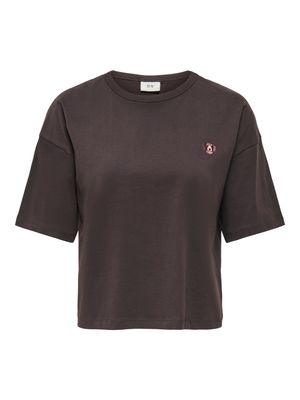 T-shirt - CALLY - bruin T-shirt - CALLY - bruin