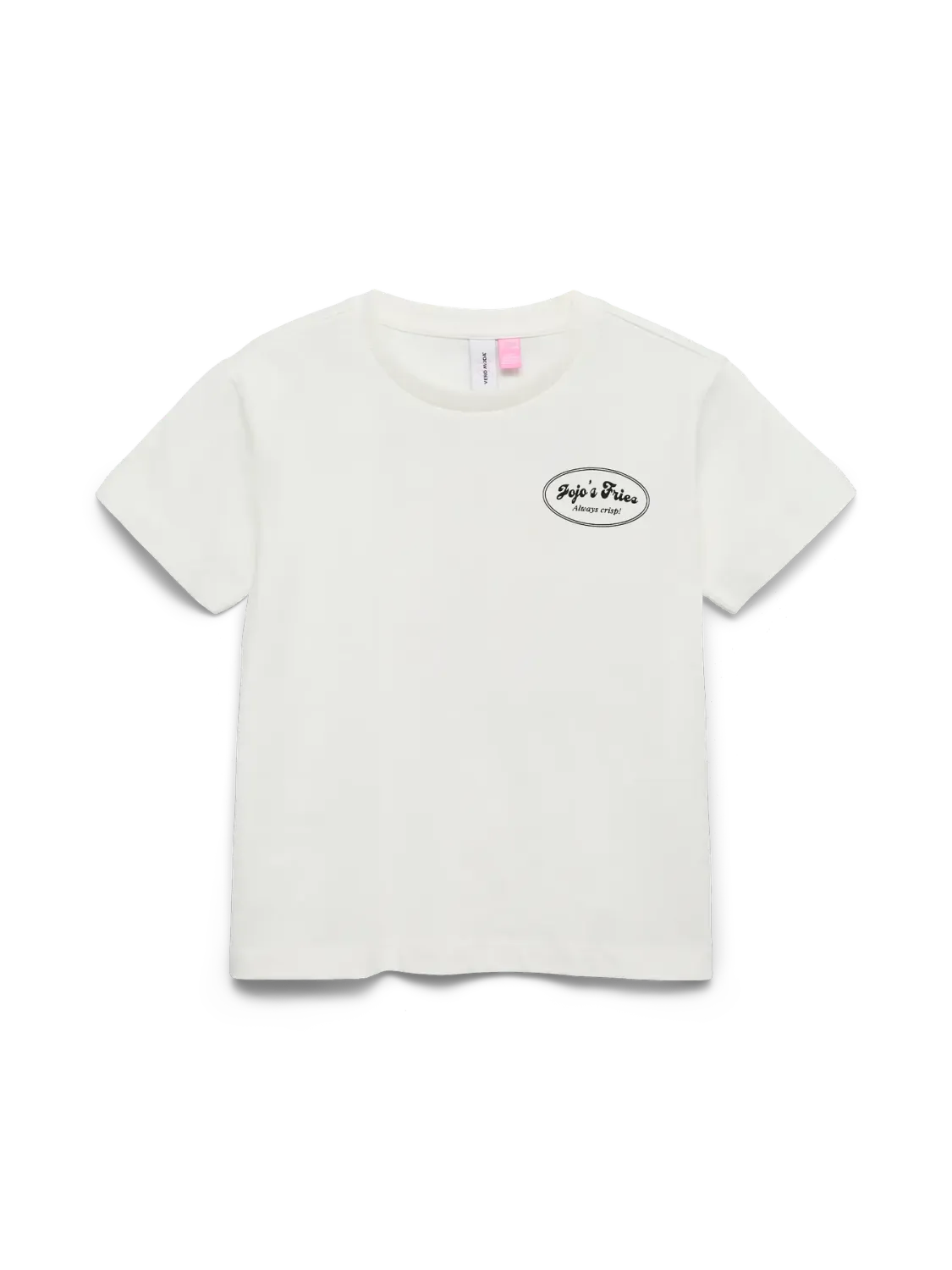 KIDS shirt / top - ZANDRA - wit frietjes KIDS shirt / top - ZANDRA - wit frietjes
