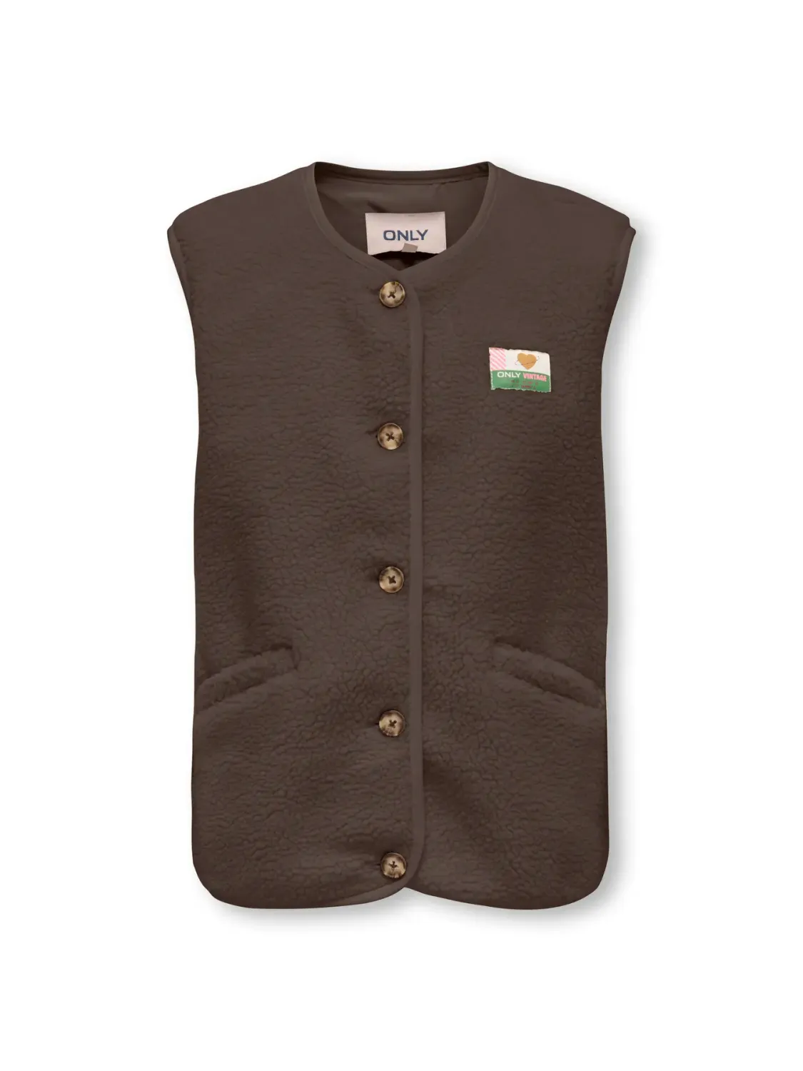 KIDS mouwloze vest - BABY - bruin KIDS mouwloze vest - BABY - bruin