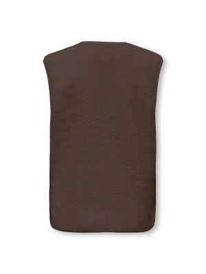 KIDS mouwloze vest - BABY - bruin