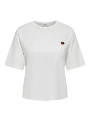 T-shirt - CALLY - wit T-shirt - CALLY - wit