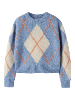 KIDS trui - NOREEN - blauw KIDS trui - NOREEN - blauw